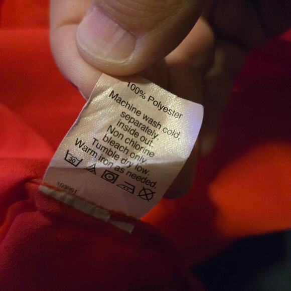 J.Crew Red Cami Tank Top Women’s Size 8 Adjustable Straps Date Night - Picture 4 of 7